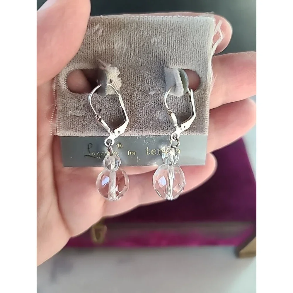 Laguna For Tempo Dangling Pierced Earrings NOS